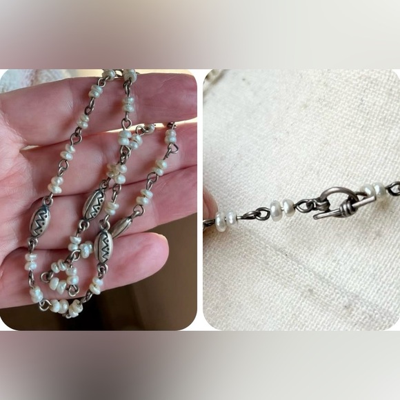 Jewelry lot, (GUC) 10 pc silver tone faux pearl - jewelry - Picture 5 of 17